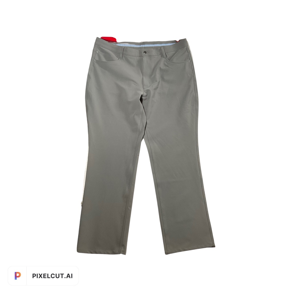 Womens Nwot 38 X 30 Footjoy Grey Golf Pants Athletic Fit Polyester